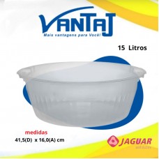 BACIA 15 LITROS TRANSLUCIDA R528 CM12 JAGUAR UN 1
