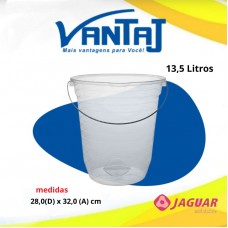 BALDE 13,5 LITROS TRANSLUCIDO R0516 JAGUAR UN 1