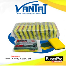 ESPONJA DUPLA FACE BRILHUS COM 10 CM120 R9406F SUPERPRO PT 1 ESPONJA DUPLA FACE BRILHUS COM 10 CM120 R9406F SUPERPRO PT 1