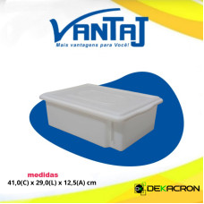 CAIXA S500 COM TAMPA 11 LITROS CM10 DEKACRON UN 1