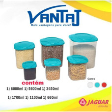 CONJUNTO POTES PARA MANTIMENTOS 6 PECAS R90005S CM10 JAGUAR UN 1