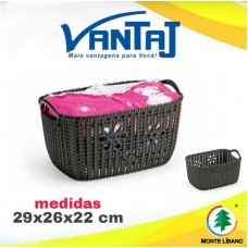 CESTA FLORAL COLOR 7 LITROS MONTE LIBANO UN 1