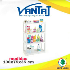 ESTANTE MODULAR BRANCA R1721 MONTE LIBANO UN 1